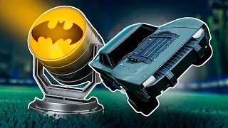 BATMOBILE FREESTYLING IN ROCKET LEAGUE