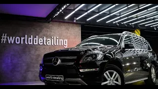 Mercedes GL оклейка антигравийной пленкой