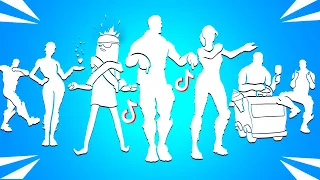 Top 50 Legendary Fortnite Dances With Best Music! (Pump Up The Jam, The Macarena, Lil' Treat, Socks)