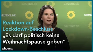 Pressekonferenz mit Annalena Baerbock