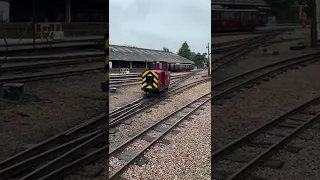 red gauntlet diesel shunter RHDR romney Hythe and Dymchurch railway