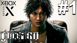 Judgment Remastered (Xbox Series X) Gameplay Walkthrough Part 1 - Ch. 1: Three Blind Mice [4K 60FPS]