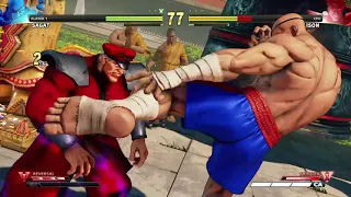 STREET FIGHTER V Sagat vs M.Bison