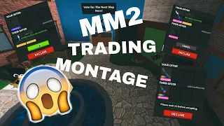 MM2 TRADING Montage #1 | NOOB TO PRO | ONLY 1 SEVER TRADE ?!!?