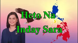 Heto Na INDAY SARA DUTERTE song by Andrew E. - Lyrics