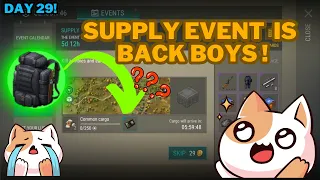 Supply Event Finally Here, Can I Finally Get a Tactical BackPack This Time?! | Nades Trick ( Day29 )