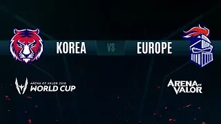 KR vs EU | Group Stage Day 2 | AWC 2018