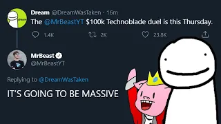 Dream VS Technoblade $100,000 is APPROACHING...