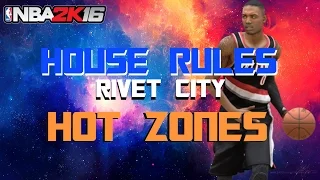 Nba2k16 My Park-House Rules Hot Zones! The Best one Yet