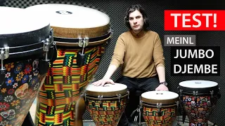 Meinl Jumbo Djembe 12" i 14" [RECENZJA]