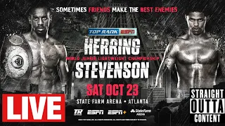 JAMEL HERRING VS SHAKUR STEVENSON FIGHT LIVE!! | HERRING VS STEVENSON ON ESPN AND ESPN+ #boxing