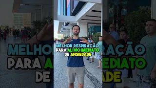 MELHOR RESPIRAÇÃO PARA ALÍVIO IMEDIATO DE ANSIEDADE #saúdemental #ansiedade #ansiedadesocial