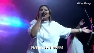 Letra Yahweh se manifestará (Carol Braga + ministração)