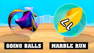 Going Balls vs Marble Run - The Same Ball but in Different Gameplays! Race-327