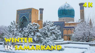 Winter in Samarkand: A Spectacular 4K Adventure