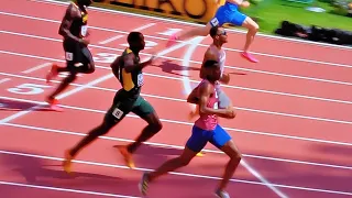 Erriyon Knighton DESTROY Andre De Grasse In 200m HEAT 6 At BUDAPEST WORLD CHAMPIONSHIP 2023