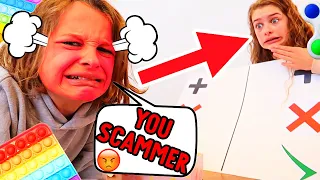 SOCKIE SCAMS BIGGY in FIDGET TRADE IF YOU RAGE - Gaming w/ The Norris Nuts