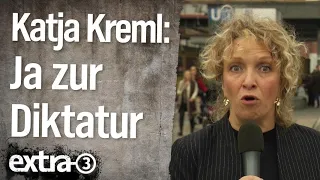 Reporterin Katja Kreml: Sehnsucht nach autoritärer Führung | extra 3 | NDR