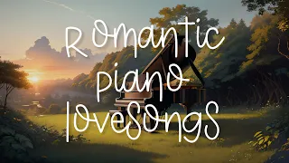 Wonderful Romantic And Relaxing Piano Lovesongs - With Rain Sounds - 1 Hour