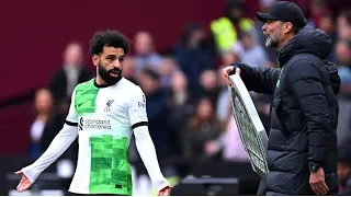 Klopp vs Salah Fight During Liverpool's 2-2 Draw vs West Ham United