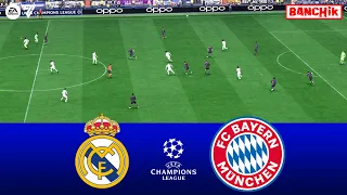 Real Madrid vs Bayern Munich - Semi-Final | UEFA Champions League 2024 | EA FC 24 Gameplay