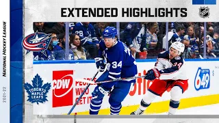 Columbus Blue Jackets vs Toronto Maple Leafs Dec 7, 2021 HIGHLIGHTS