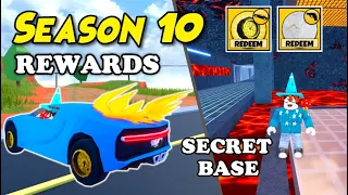 Secret Base! Are Season 10 Rewards Worth It? (Roblox Jailbreak)