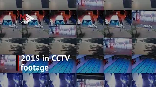 Heart-racing moments captured by CCTV in 2019