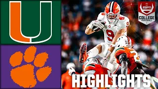 Clemson Tigers vs. Miami Hurricanes | Full Game Highlights