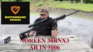 Noreen BN36X3 AR Platform in 30-06 Review,  This is a very interesting rifle in a classic caliber.