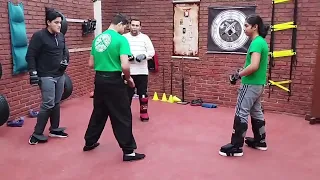 WING CHUN Aplicado Bolivia - Defense, attack and coverage (circuit)