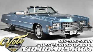 1973 Cadillac Eldorado for sale at Volo Auto Museum (V18975)