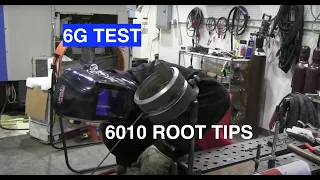 6g Pipe Welding Test 6010 Root Pass