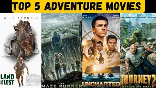 Top 5 Adventure Movies for Thrilling Home Escapes! 🌴🔍 | Must-Watch Films