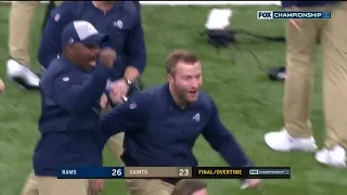 Rams kicker Greg Zuerlein 57 YARD FG sends Rams to Super Bowl LIII