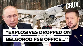 FSB Office Attacked In Belgorod, “F-16s Won’t Be Game-Changers”, Kyiv Losing 10,000 Drones A Month