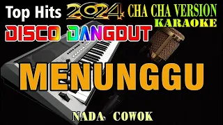 Menunggu - Rhoma Irama | Karaoke (Nada Cowok) Disco Dangdut Orgen Tunggal Terbaru