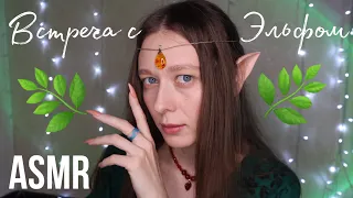 АСМР | Встреча с лесным эльфом🧝‍♀️ | Поставлю тебе защиту🪬| Ролевая игра