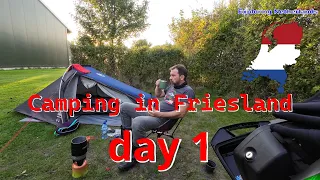 Camping in Friesland day1 - Exploring Netherlands