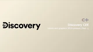 Discovery CEE idents and graphics 2019-present