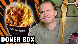 ENDLESS MEAT!! I Eating German Doner Kebab's DONER BOX With FRIES!! 🥙 🍟