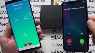 Galaxy Note 9 DualSIM@home router adapter with 3 active numbers without carrying any extra device