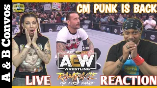 CM Punk Has Arrived in AEW! - LIVE REACTION | AEW Rampage The First Dance, 8/20/21