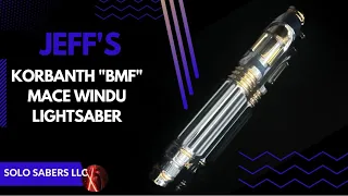 Jeff's Korbanth "BMF" Mace Windu Lightsaber with Proffie