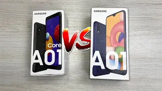 Samsung Galaxy A01 Core vs Samsung Galaxy A01 | Tem muita diferença ?