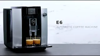 JURA E6 Platinum for Perfect Espresso  , Coffee, Cappuccino & More