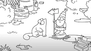 Simon's Cat Gets Lost In The Rain! | Simon's Cat Extra | Short Comp