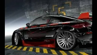 Need For Speed ProStreet customized cars: Audi TT 3.2 Quattro