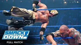 WWE FULL MATCH - Rey Mysterio vs. Batista: SmackDown, 2009