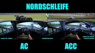 AC/ACC - Nordschleife - AC & ACC side by side